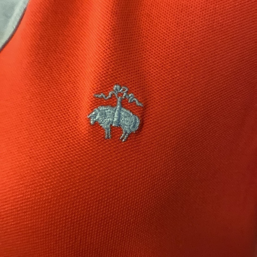 Brooks Brothers Polo Dress Red Navy Size Medium - Picture 2 of 6